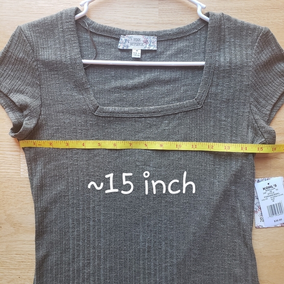NWT Pink Republic Short Sleeve Top - Picture 6 of 7